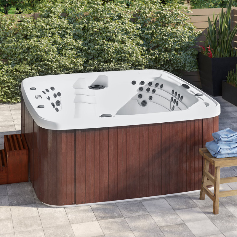Lifesmart Spas Lifesmart LS600DX 230v 7Person 65Jet Hot Tub with 14